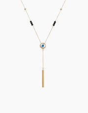Sacred Gaze Lariat Necklace Zj